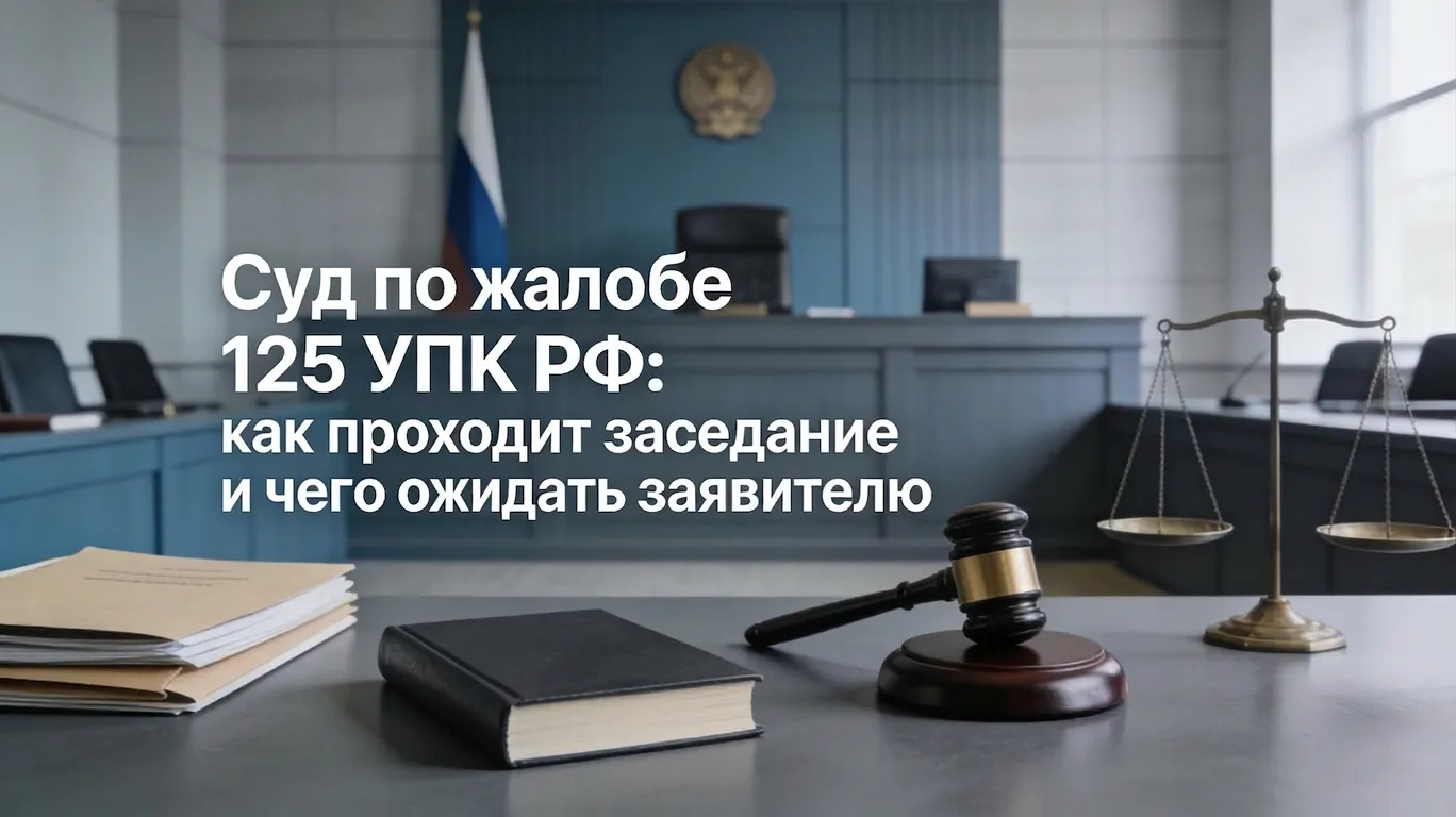 Жалоба на действия следователя по ст. 125 УПК РФ — как подать и выиграть дело с помощью адвоката