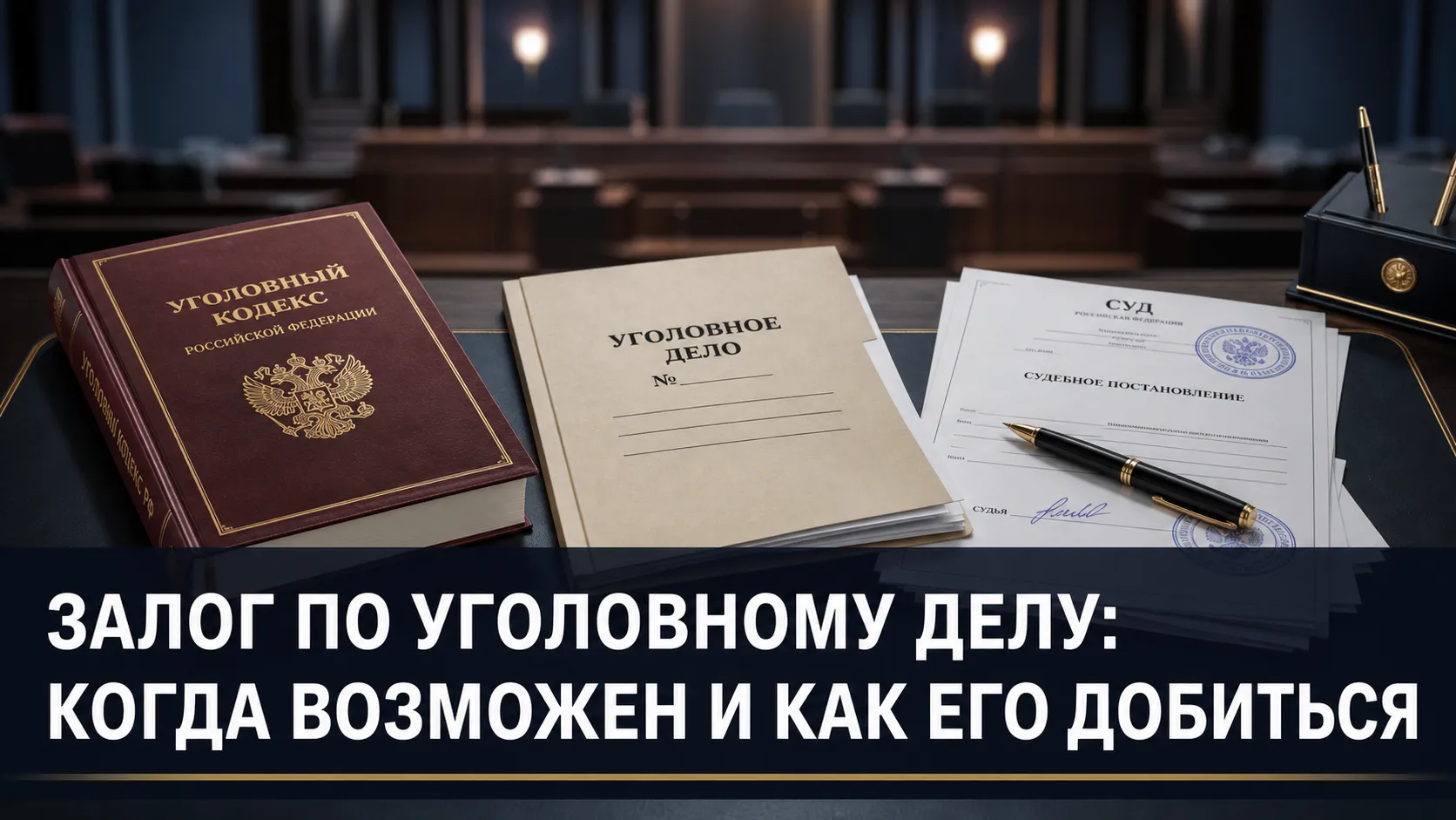 Залог по уголовному делу по ст. 106 УПК РФ: когда суд согласится заменить арест залогом, кто может внести сумму, какие документы нужны и как правильно подать ходатайство.