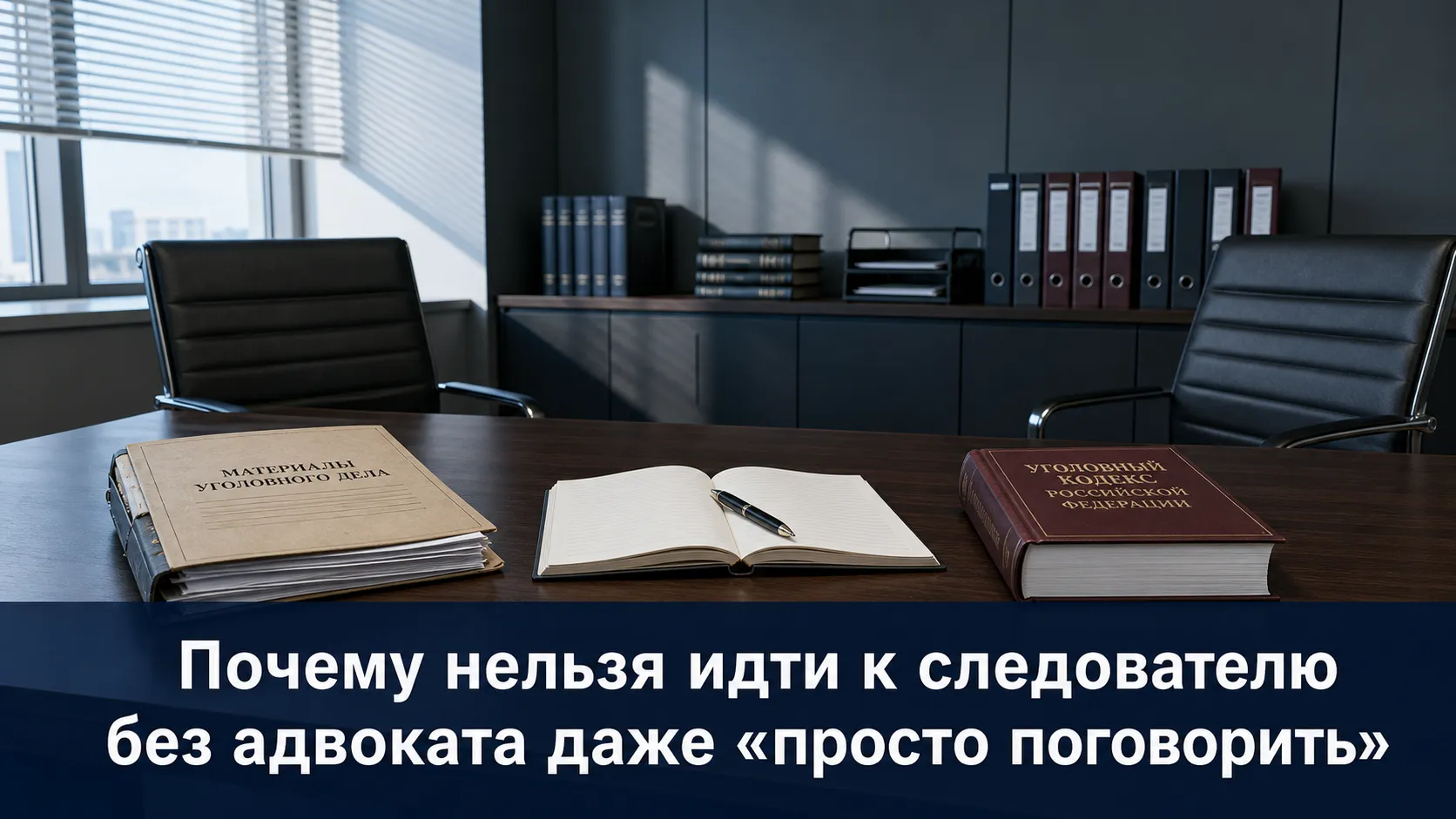 Почему нельзя идти к следователю без адвоката даже «просто поговорить