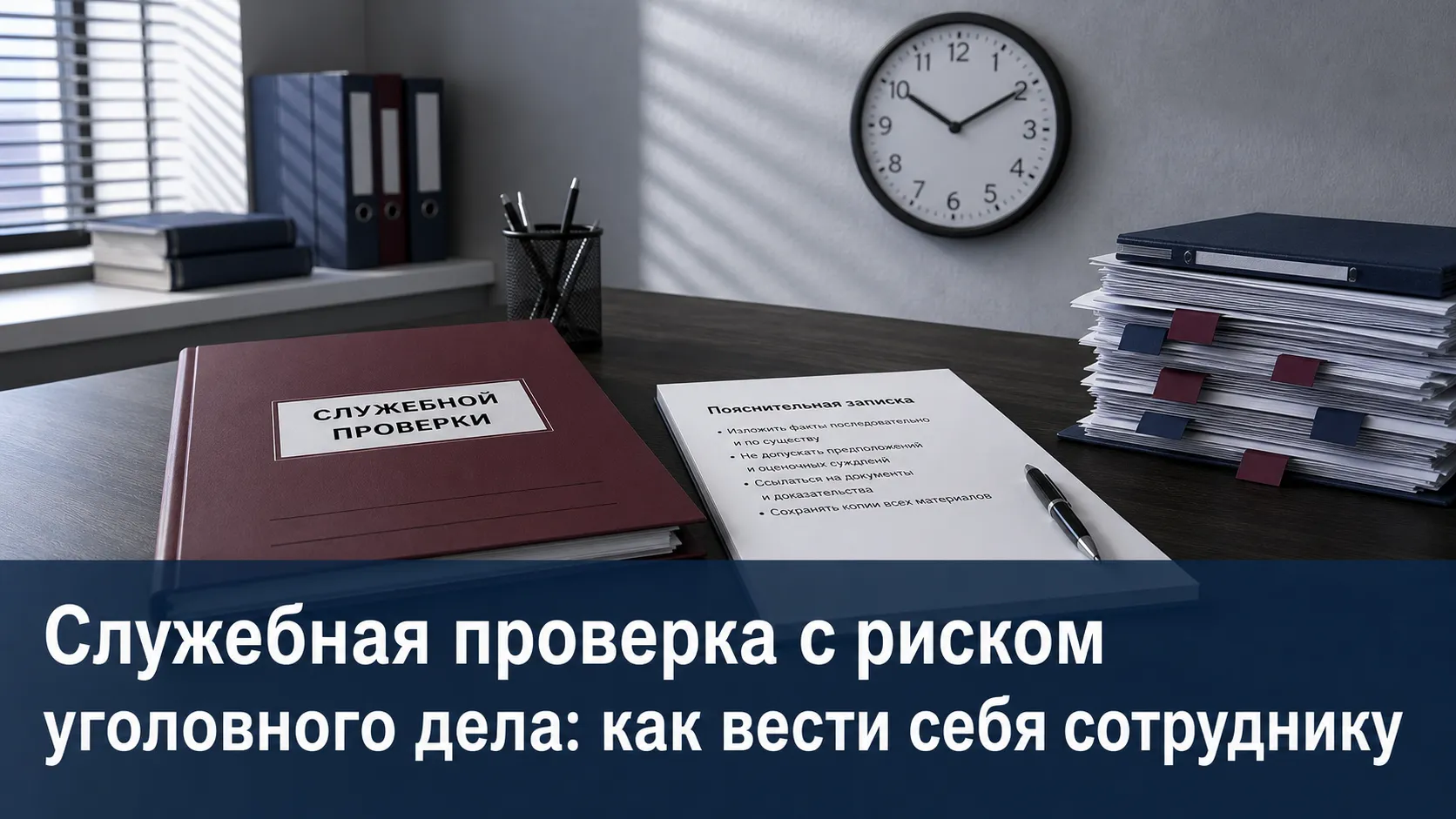 Служебная проверка с риском уголовного дела: как вести себя сотруднику