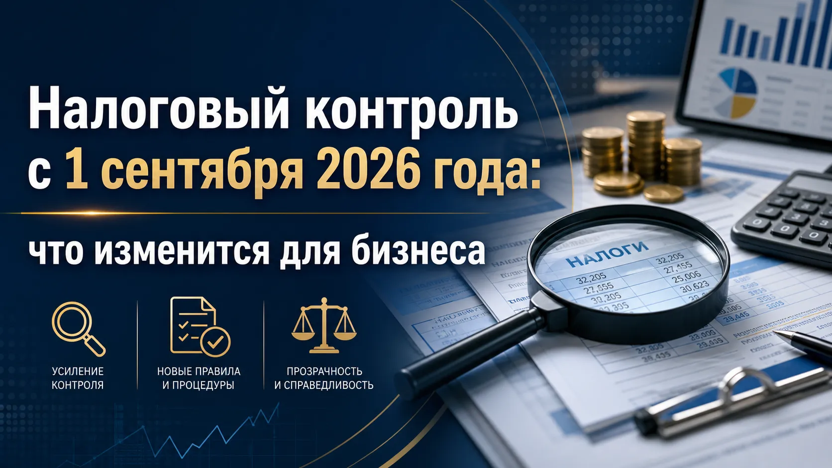 Налоговый контроль с 1 сентября 2026 года: что изменится для бизнеса